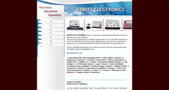 Desktop Screenshot of edkitselectronics.com